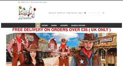 Desktop Screenshot of partyallsortsfancydress.com